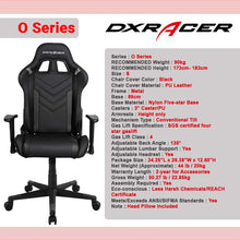 Load image into Gallery viewer, DXRacer | O Series | Black