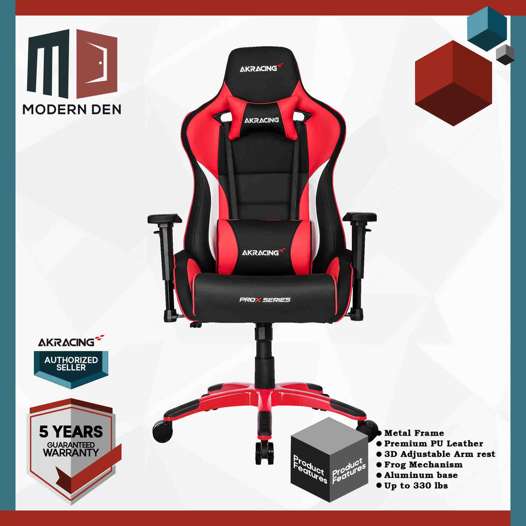 AKRacing ProX Red Modern Den PH