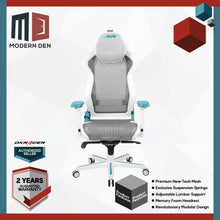 Load image into Gallery viewer, DXRacer | Air Series | D7200 | White Cyan
